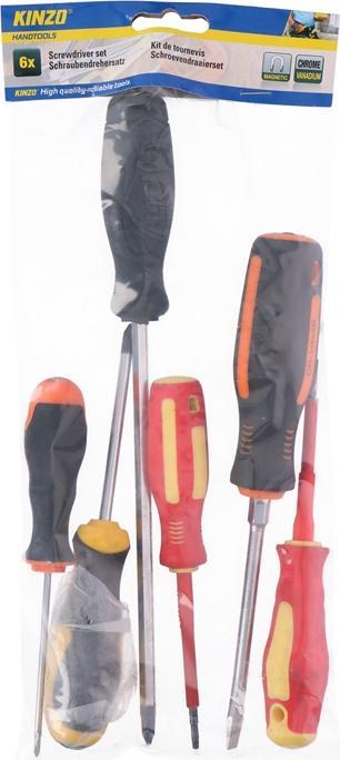 Kinzo Screwdriver 6 Assorti MT 6as