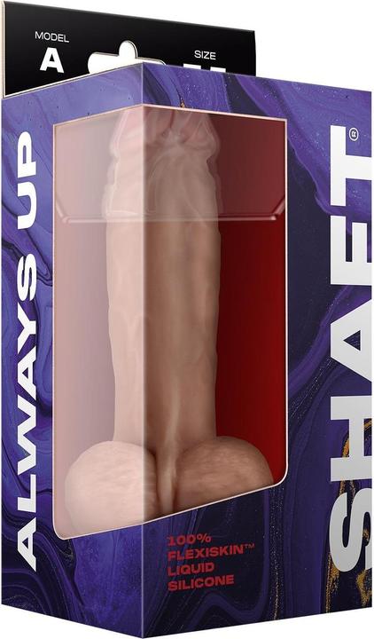 Produktbild Shaft Model A Straight Flexiskin Double Layered Realistic Extremely Soft Dildo with Balls Sex Toys L