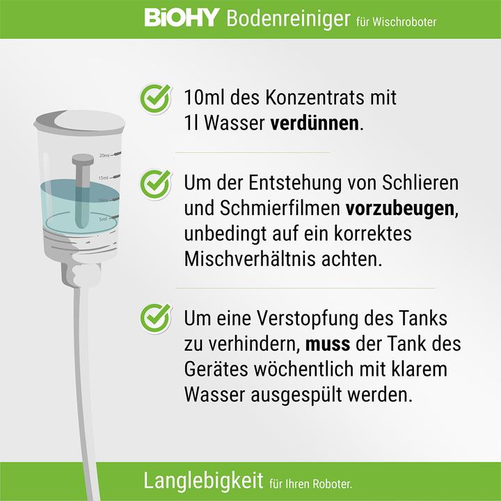 Produktbild Biohy Bodenreiniger-Konzentrat für Wischroboter