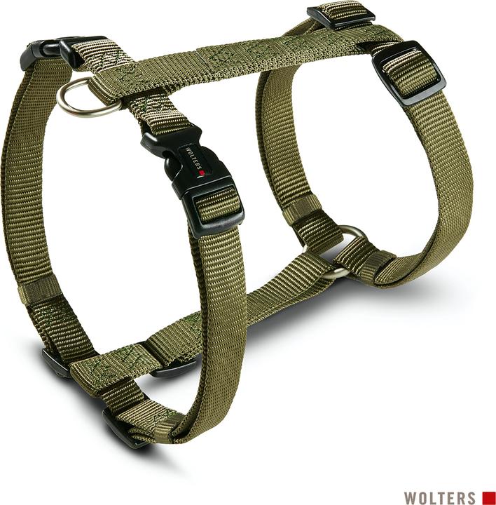 Produktbild Wolters Professional Geschirr Mops & Co. Gr.XL 55-80 cm x 2,5 cm olive (XL, Hund, Hundesport)