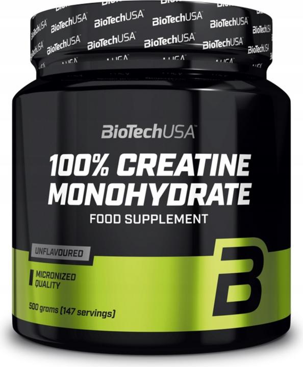 Image du produit Biotech USA 100 Créatine monohydrate micronisée (1 pièce(s), Poudre, 300 g)