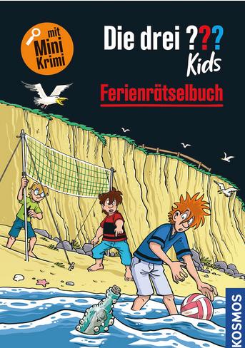 Kosmos Die drei??? Kids Ferienrätselbuch (Deutsch, Ulf Blanck, Jan Sasse, Kim Schmidt, 2023)