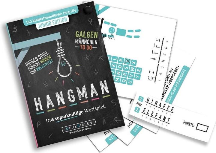 Produktbild Denkriesen Hangmann - Junior Edition (Deutsch)