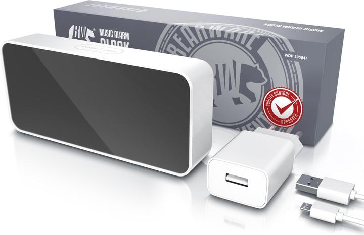 Actual product image Bearware Music alarm clock