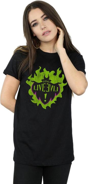 Immagine prodotto Disney The Descendants Maleficent Long Live Maglietta Ampia Donna (L)