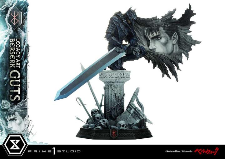 Produktbild Prime 1 Studio Berserk Legacy Art Kentaro Miura Statue statuette 1/6 Guts Bonus Version 45 cm