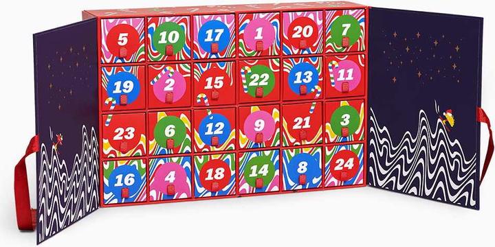 Produktbild Happy Socks 24 Days of Holiday Socken Adventskalender (24er Pack, 41 - 46)