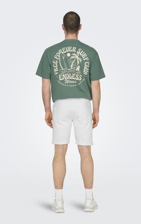 Immagine prodotto Only & Sons Onsply White 9297 Azg Dnm Shorts Noos (XXL)