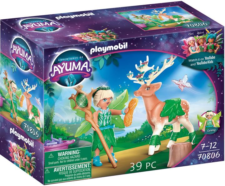 Playmobil Forest Fairy mit Seelentier (70806, Playmobil Ayuma)
