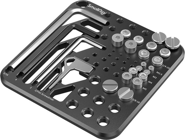 Produktbild SmallRig 3184 Screw and Hex Key Storage Plate (Diverses Video Zubehör)
