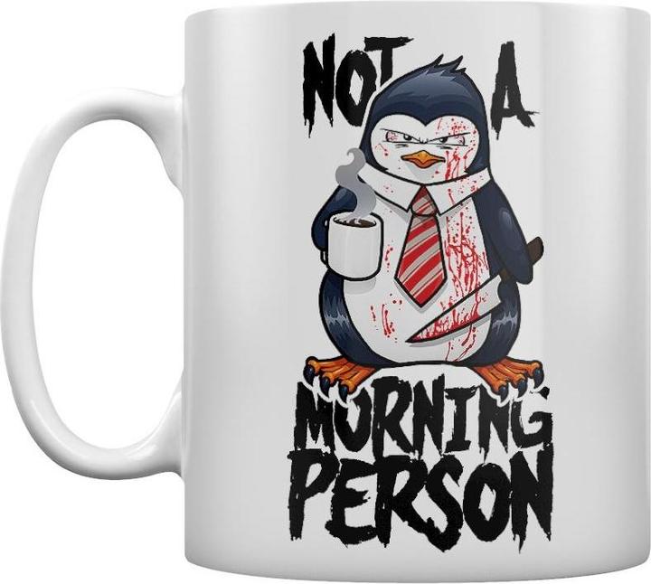 Immagine prodotto Psycho Penguin Tazza da caffè Non sono una persona mattiniera