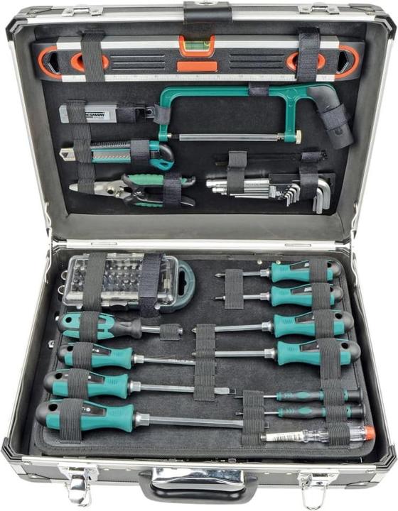 Actual product image Mannesmann Toolbox (160 pieces)