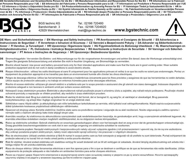 Produktbild BGS Schnellladegerät für Akku-Schlagschrauber Art. 9919 (18 V)