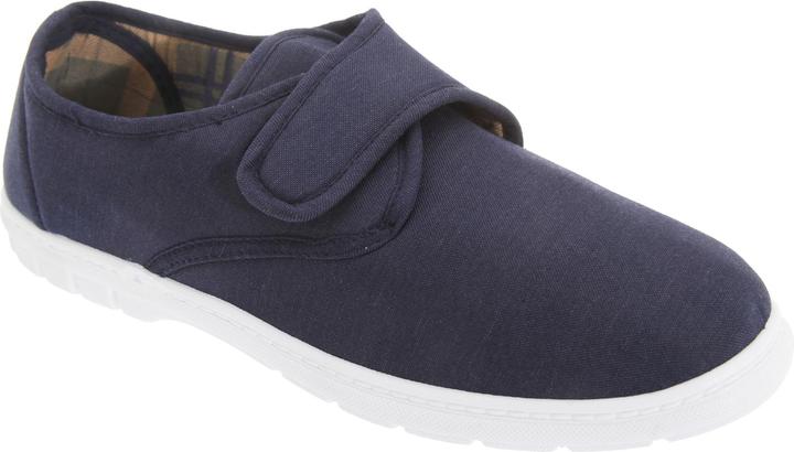 Megableu Textil Schuhe mit Klettverschluss
