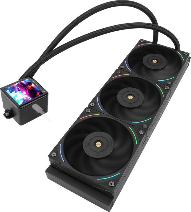 Produktbild Thermalright Frozen Vision 360 Black - CPU-Wasserkühlung - Max 27 dBA