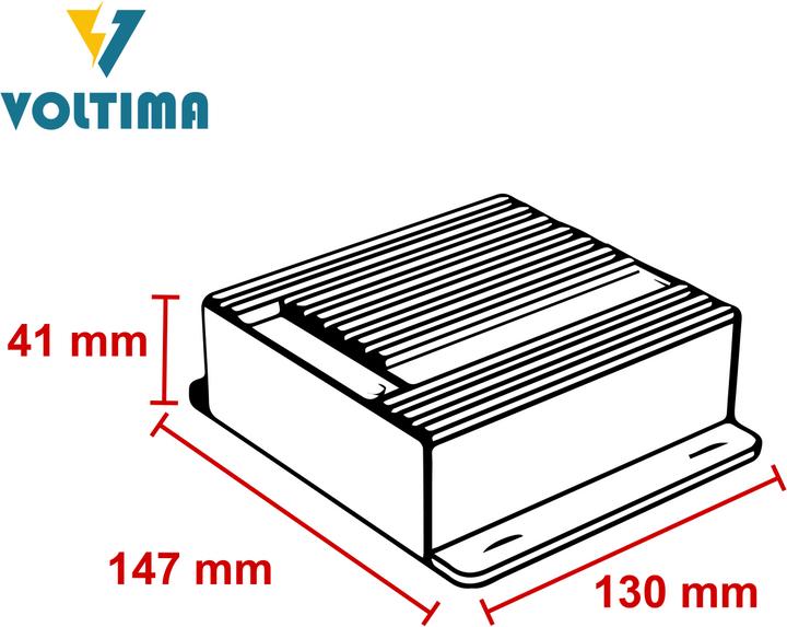 Produktbild Voltima SCN20 MPPT Solar-Laderegler 12V/24V 240Wp/480Wp 50V 20A