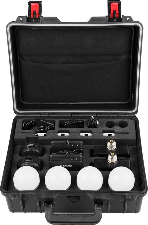 Produktbild Nanlite PavoBulb 10C 4KIT (Studioleuchte, Videoleuchte)