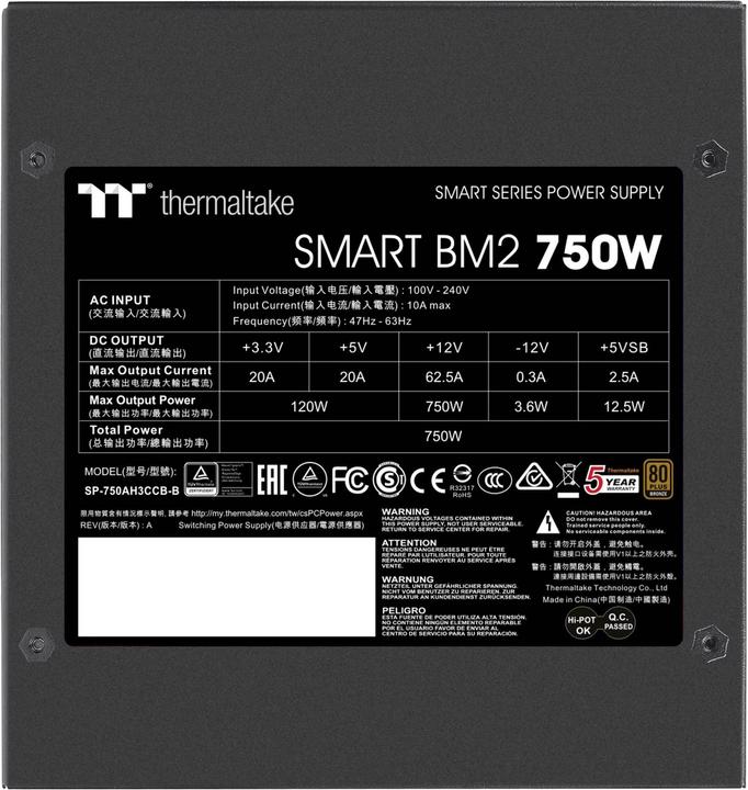 Produktbild Thermaltake Smart BM2 (750 W)