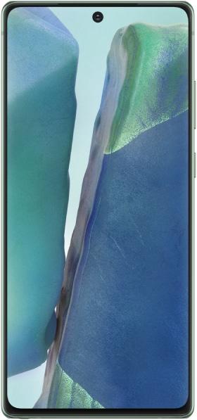 Produktbild Samsung Galaxy Note 20 Snapdragon (256 GB, Mystic Green, 6.70", Dual SIM, 12 Mpx, 5G)