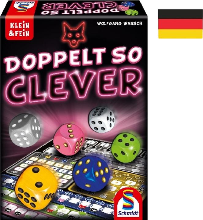 Actual product image Schmidt Spiele Twice as clever (German)