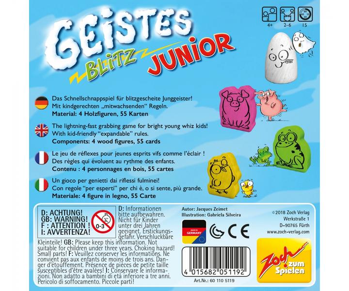 Actual product image Zoch Brainstorm Junior (German, French, Italian, English)