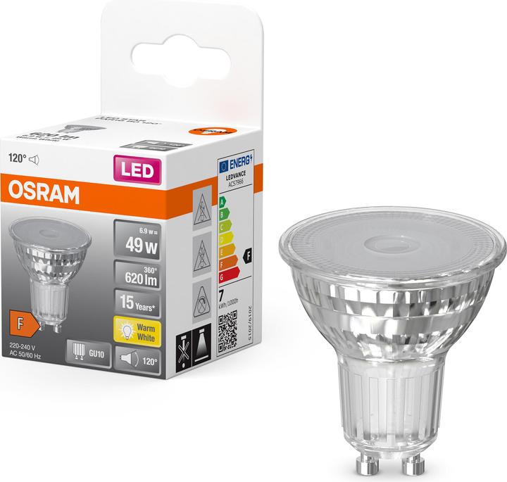 Immagine prodotto Osram Stella Par 16 (GU10, 6.90 W, 620 lm, 1 x, F)