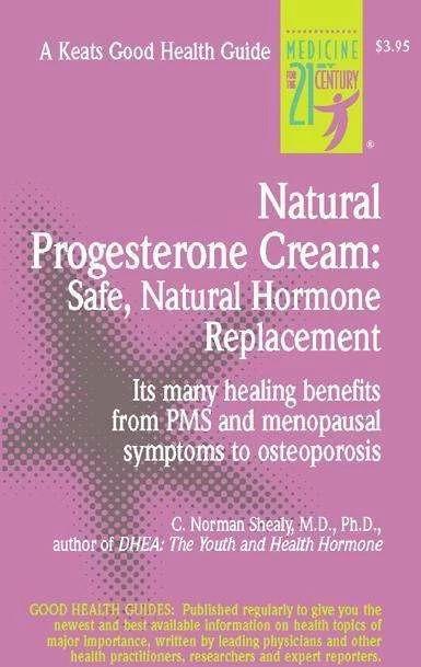 Image du produit Natural Progesterone Cream (Anglais, C. Shealy, 1999)