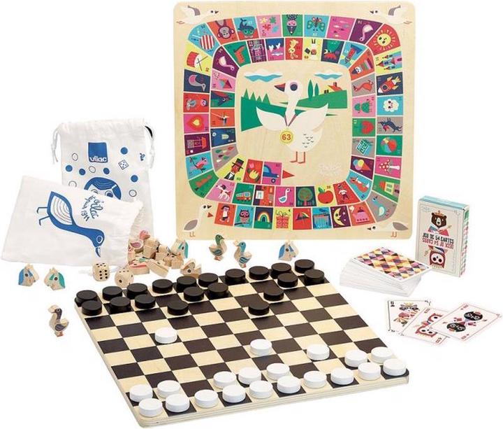 Immagine prodotto Vilac Grande scatola dei giochi (Tedesco, Inglese, Italiano, Francese)