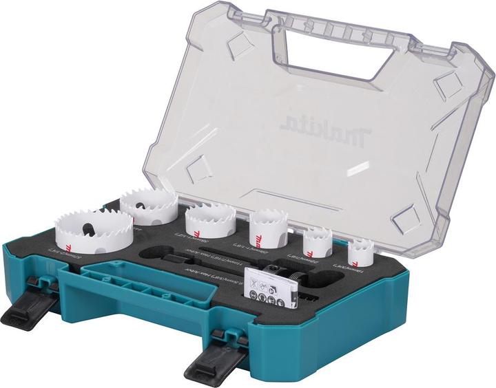 Actual product image Makita Hole saw set sanitary 6tlg (19, 22, 29, 38, 44, 57 mm)