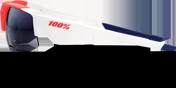 Produktbild 100% Speedcoupe Sportbrille - Smoke Lense (Soft Tact Gamma Ray)
