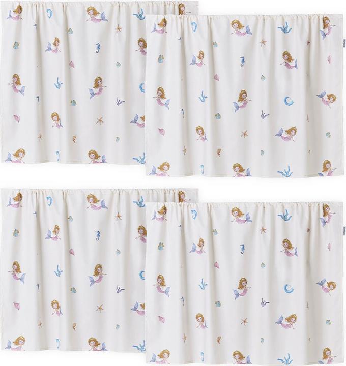 Image du produit Hoppekids La Petite Sirène (Mermaid) Rideau pour lit mi-hauteur 90x200 cm