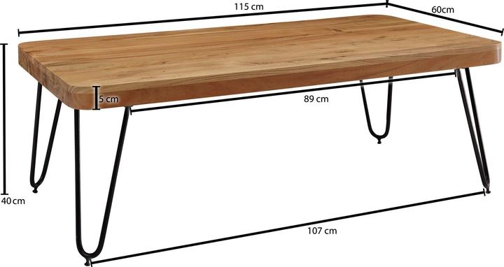Produktbild Wohnling Bagli (115 x 60 x 40 cm)