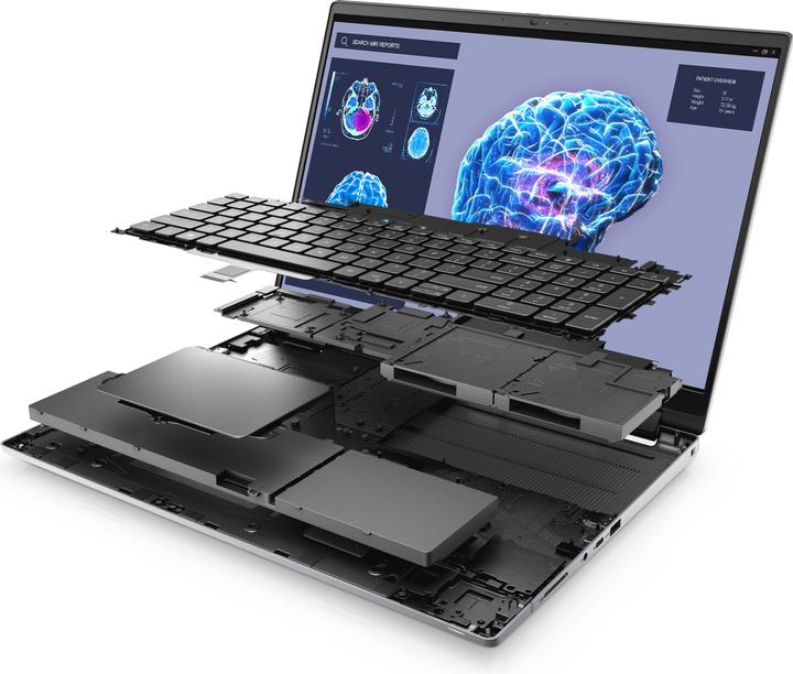 Produktbild Dell Precision 7680 (16", Intel Core i9-13950HX, 32 GB, 1000 GB, DE)