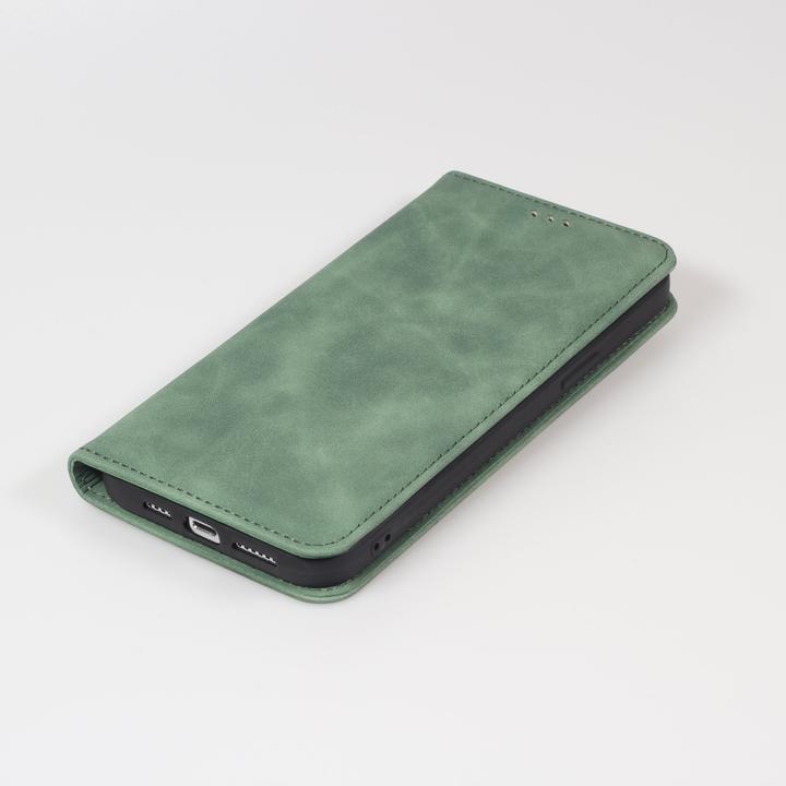 Produktbild PhoneLook Leder Tasche Case Flip Wallet vintage mit Magnetverschluss und Kartenhalter (Apple iPhone 15 Pro)