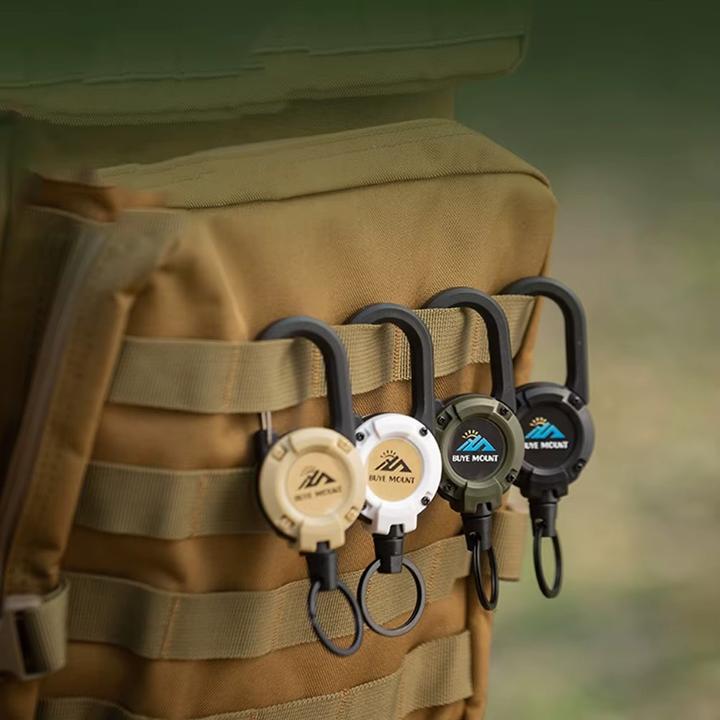 Actual product image Swissdetector 4 multifunctional anti-theft retractable safety buckles