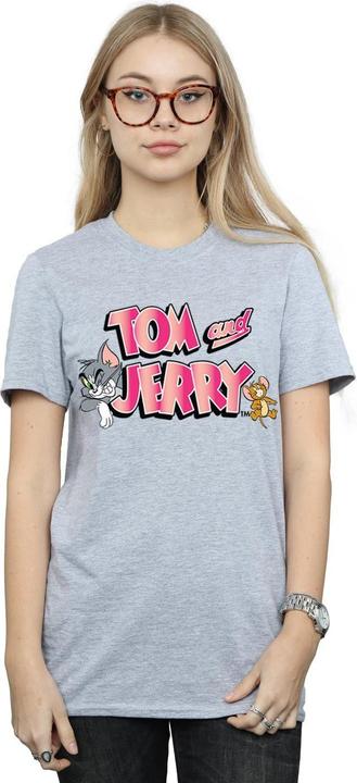Produktbild Tom & Jerry Gradient Logo TShirt (S)