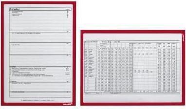 Produktbild Ultradex Magnetrahmen Infotasche DIN A4 magnetisch 5 St./Pack (31.2 x 22.5 cm)