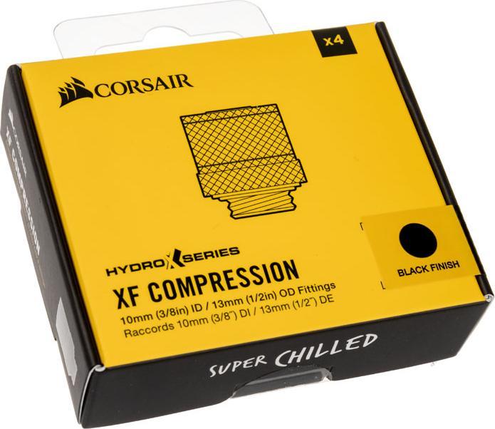 Produktbild Corsair Hydro X Series Fitting XF Softline 4-pack