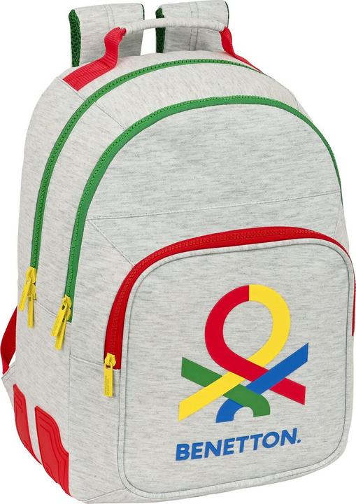 Immagine prodotto Benetton Zaino scuola Pop Grey (32 x 42 x 15 cm)