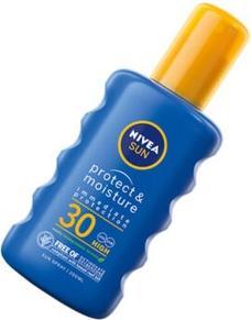 NIVEA Sun Protect & Moisture Moisturising Sun Spray Lotion Spf30 200Ml (Sun spray, SPF 30, 200 ml)