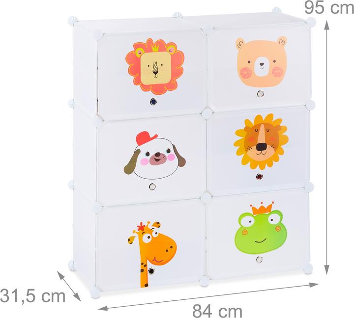 Actual product image Relaxdays Baylee (84 x 31.5 x 95 cm)