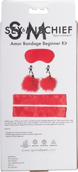 Actual product image Sex & Mischief S&M - Amor Bondage Beginner Kit