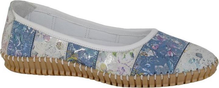 Mod Comfys Freizeitschuhe Floral Leder