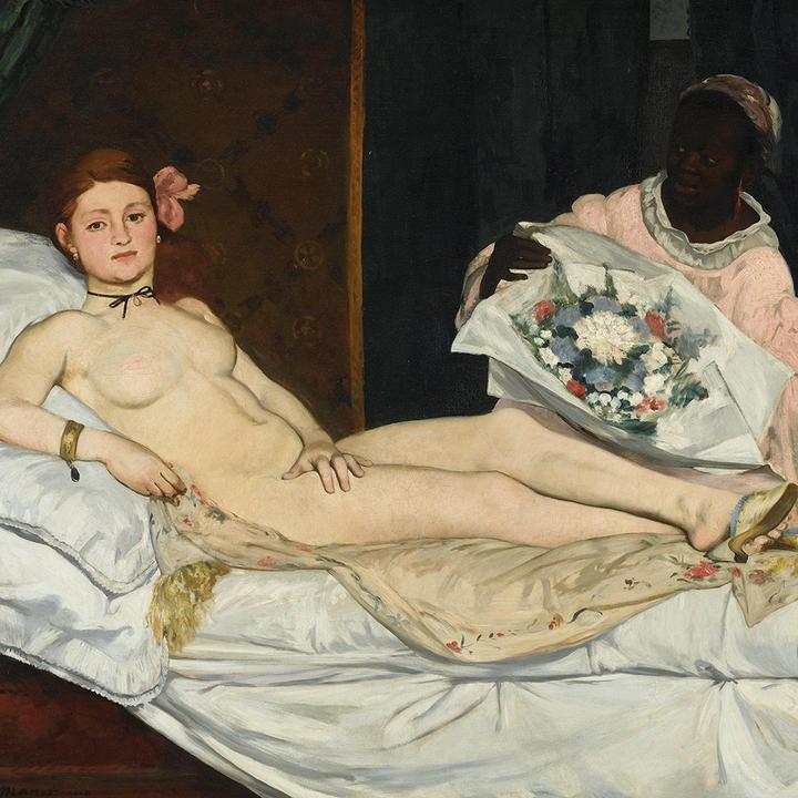 Actual product image Edouard Manet 2024 (30 x 30 cm, Hardcover, French, Spanish, German, Italian, English, Czech, Polish, Dutch)