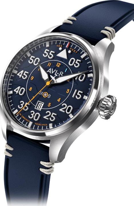 Actual product image AVI-8 AV-4097-02 Pilot Hawker Hurricane Automatic 46mm 5ATM (Analogue wristwatch, 46 mm)