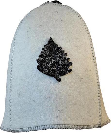 Actual product image Flammifera Sauna Cap With Decor White
