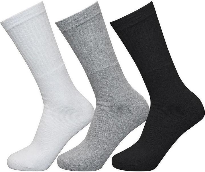 Grey, Black, White