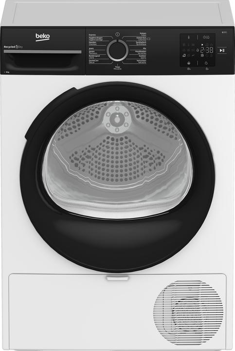 Actual product image Beko BM3T3823B (8 kg, Rear)