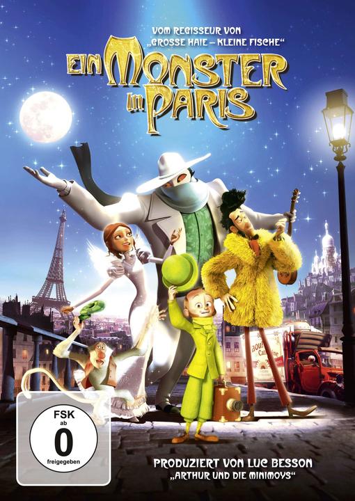 Actual product image A Monster in Paris (DVD, 2011, English, German)