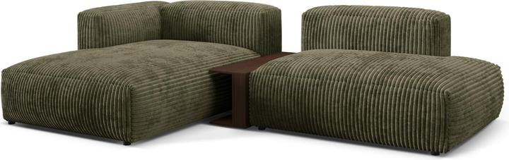 Actual product image Micadoni Modular Left Corner Sofa, "Martina", 2 Seats, 285x176x75 Made in Europe (Corner sofa)